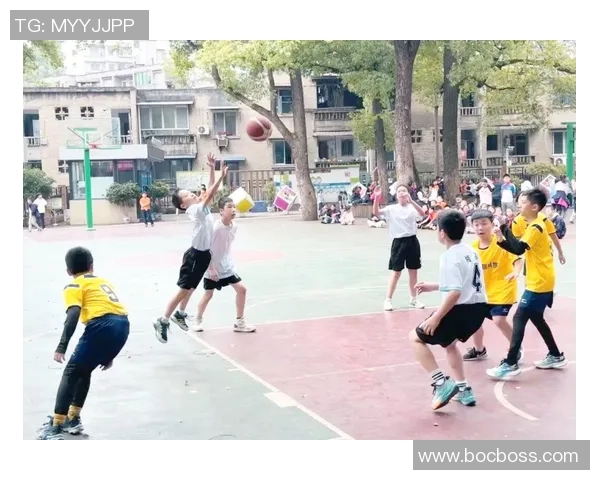 初中生篮球比赛的激情与团队精神的完美结合