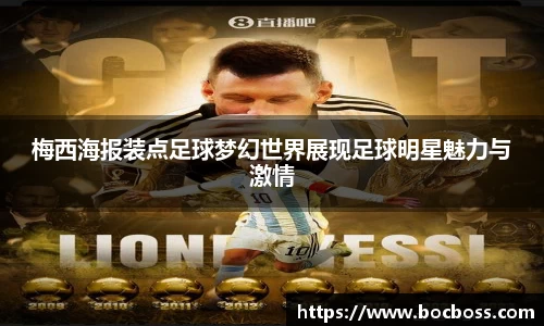 梅西海报装点足球梦幻世界展现足球明星魅力与激情